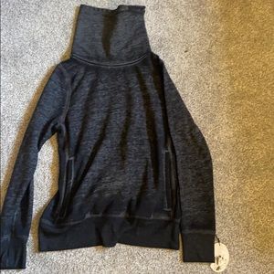 Turtleneck sweatshirt